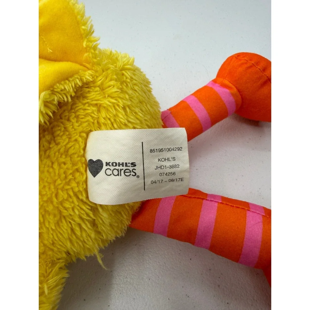 Kohl's Cares Sesame Street Big Bird Plush Stuffed Animal 14
